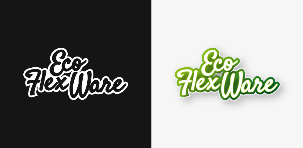 Logofolio - Eco Flex Ware - Logo, Logodesign, Signet, Icon, Pictogramm
