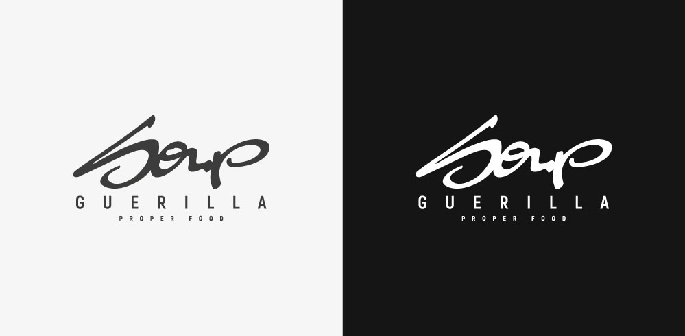 Logofolio - Soup Guerilla - Logo, Logodesign, Signet, Icon, Pictogramm