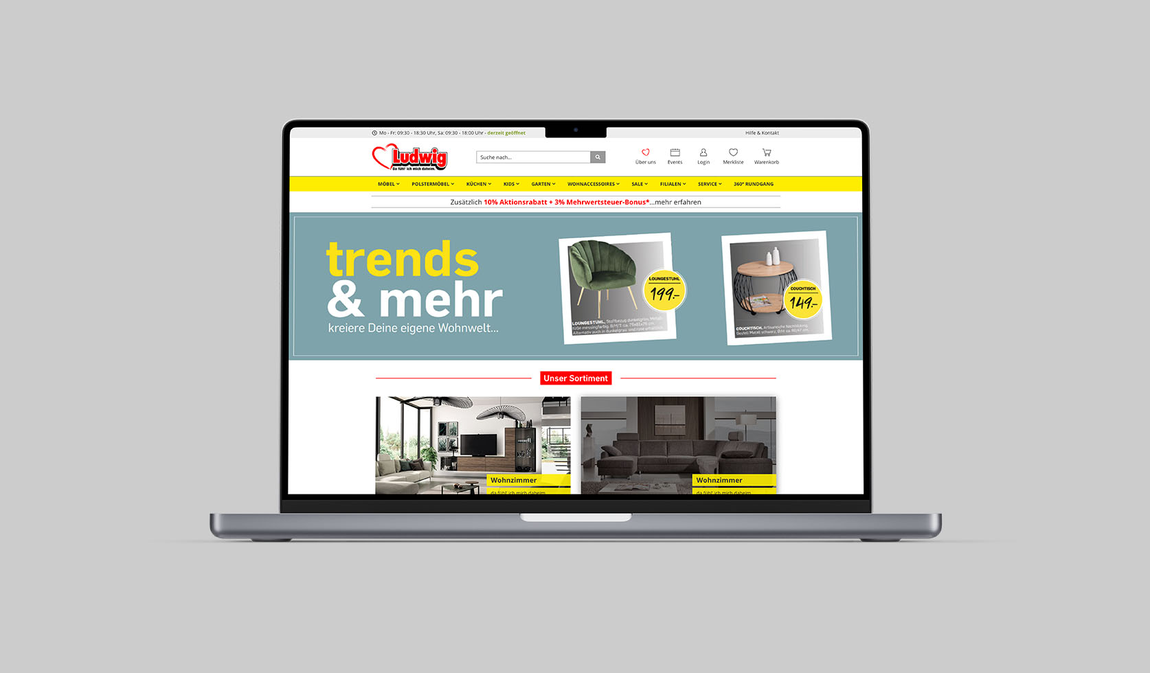 360-businessview - Webdesign / Onepager