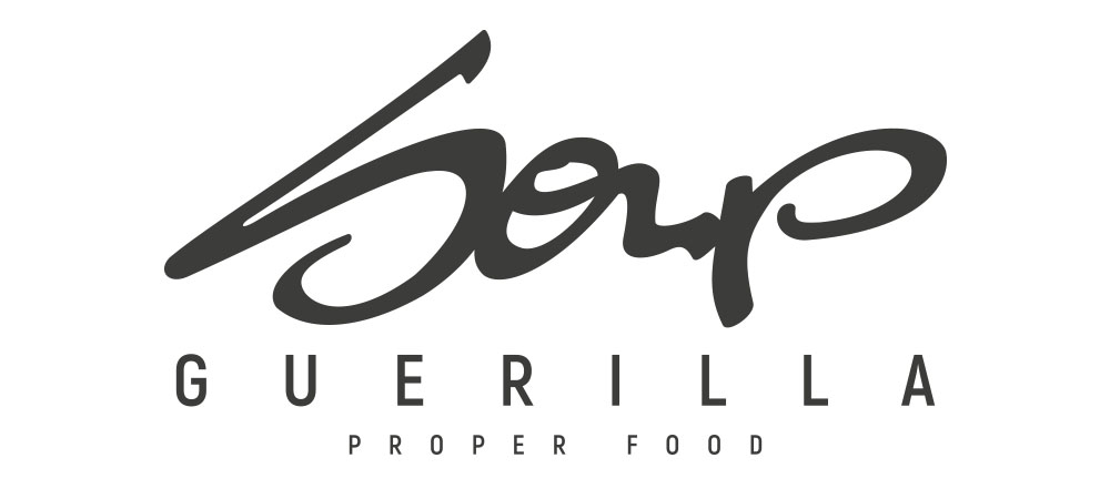 Soup Guerilla - Logo, Logodesign, Corporate Identity, Corporate Design, Visitenkarte, Menü